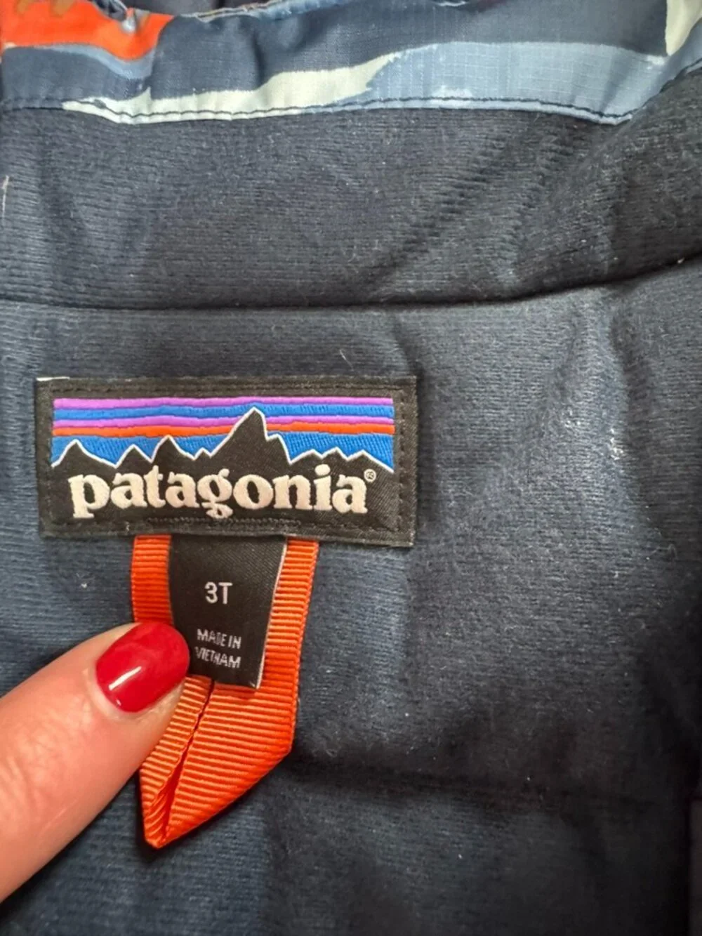 PATAGONIA TODDLER SNOW SUIT - 3T